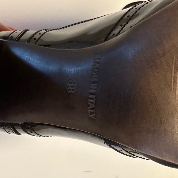 Strategia Patent Leather Shoes. Size 38. Colour black - Picture 5 of 6